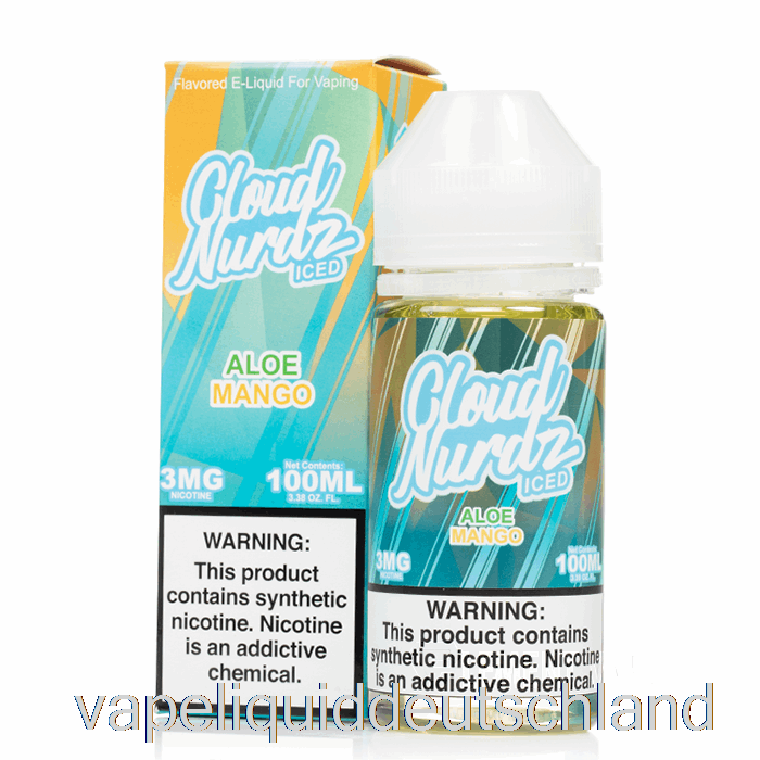 Geeiste Aloe-Mango – Cloud Nurdz – 100 Ml 0 Mg Vape-Flüssigkeit